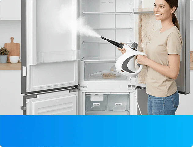 Handheld Pressurized Steam Cleaner with 12 Accessories