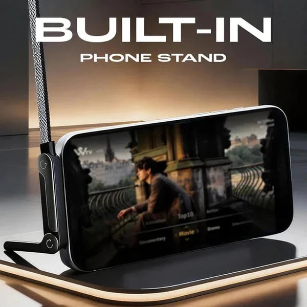 2-in-1 Invisible Holder Charger Cable - 240W Fast Charging Cord with Built-In Phone Stand
