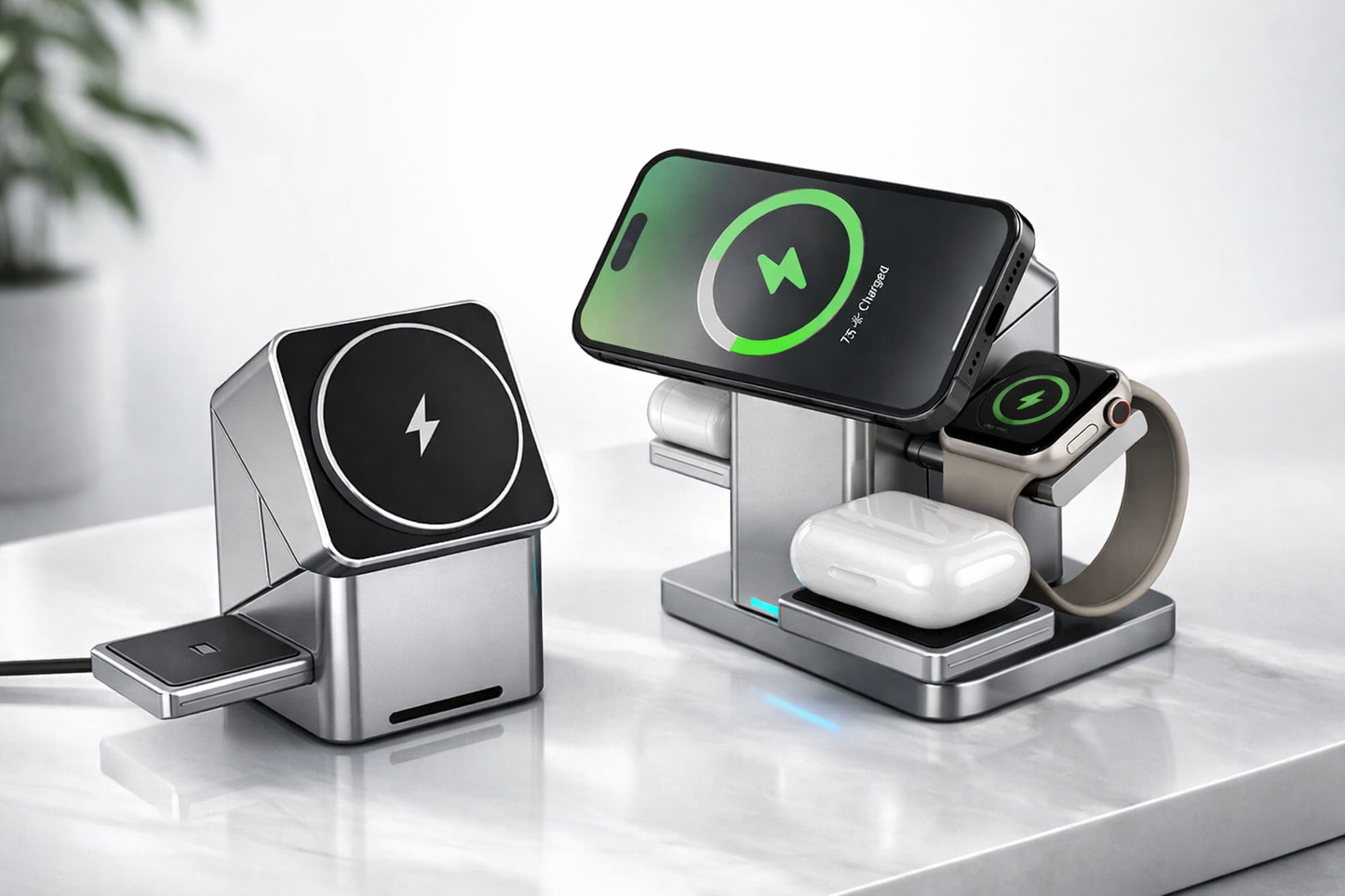 3-in-1Magnetic Wireless Charging Stand