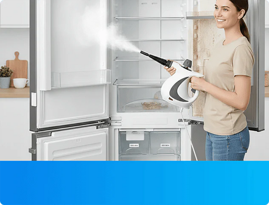 Handheld Pressurized Steam Cleaner with 12 Accessories