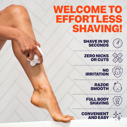 Effortless Shaving for Silky Smooth Skin in Minutes