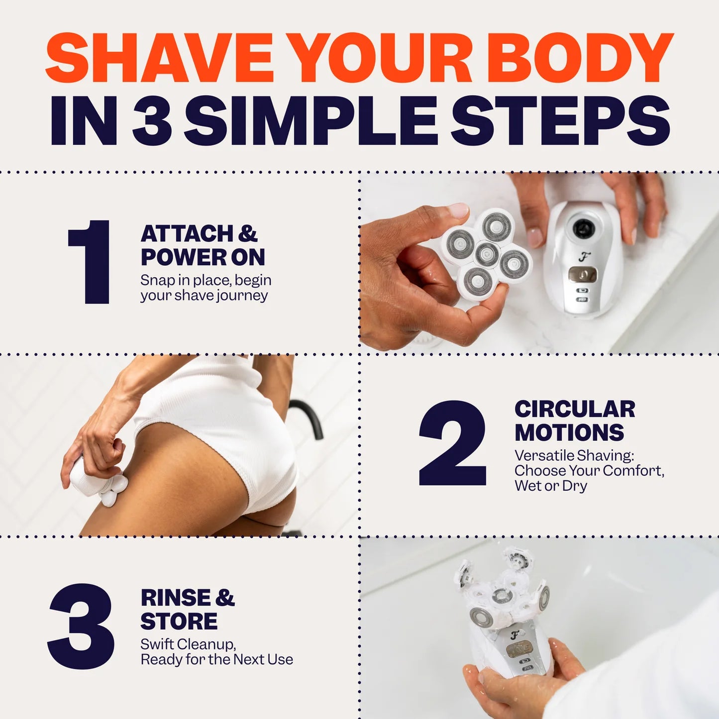 Effortless Shaving for Silky Smooth Skin in Minutes