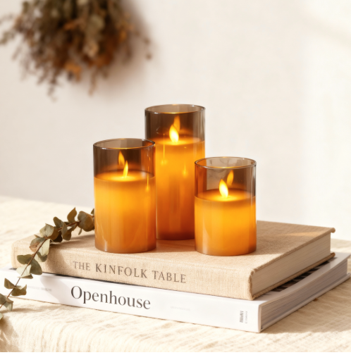 Glowlabo Halo™ Flameless Candles Set