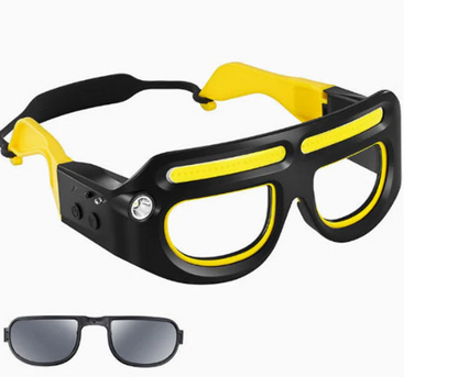 Rechargeable LED Glasses Headlamp