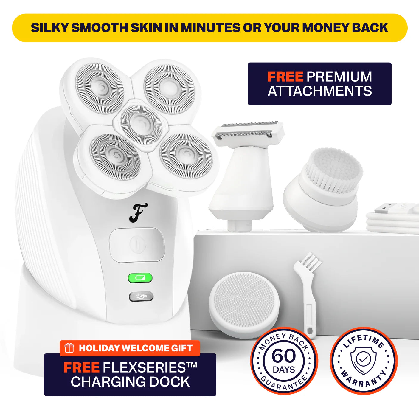 Effortless Shaving for Silky Smooth Skin in Minutes