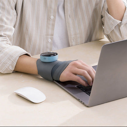 Heated Wrist Brace with Electric Massager