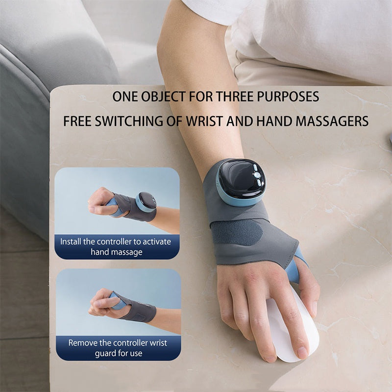 Heated Wrist Brace with Electric Massager